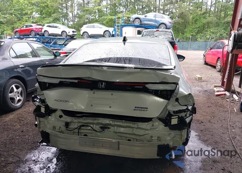 2025 Honda Accord Hybrid Sport из США, поврежденный, VIN 1HGCY2F50SA009753